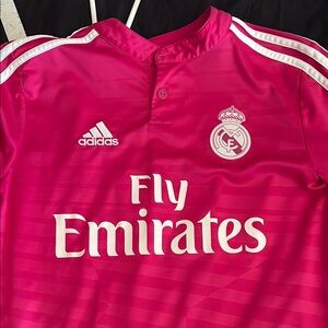 Adidas Pink Real Madrid Jersey